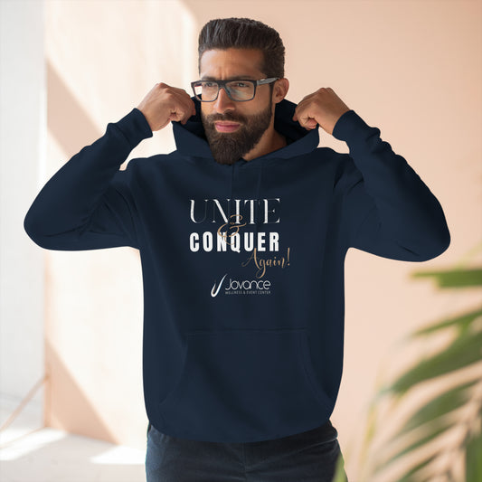 THE Unite & Conquer Again | Unisex Comfy Fleece Hoodie